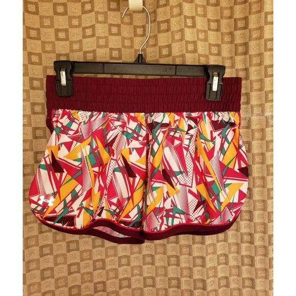 Under Armour Women's UA XS Running Shorts Semi-Fitted Shortie Shorts XS NWOT - Picture 2 of 6